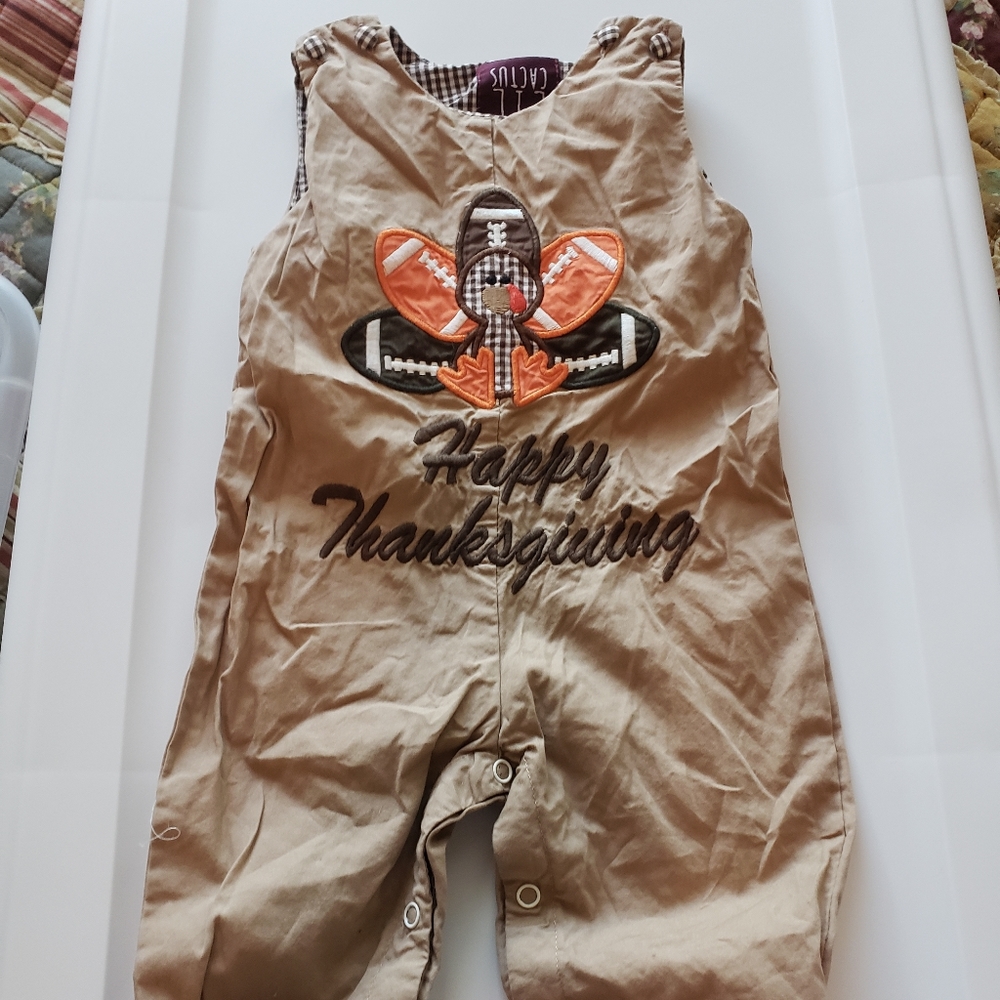Brand new Thanksgiving overall outfit